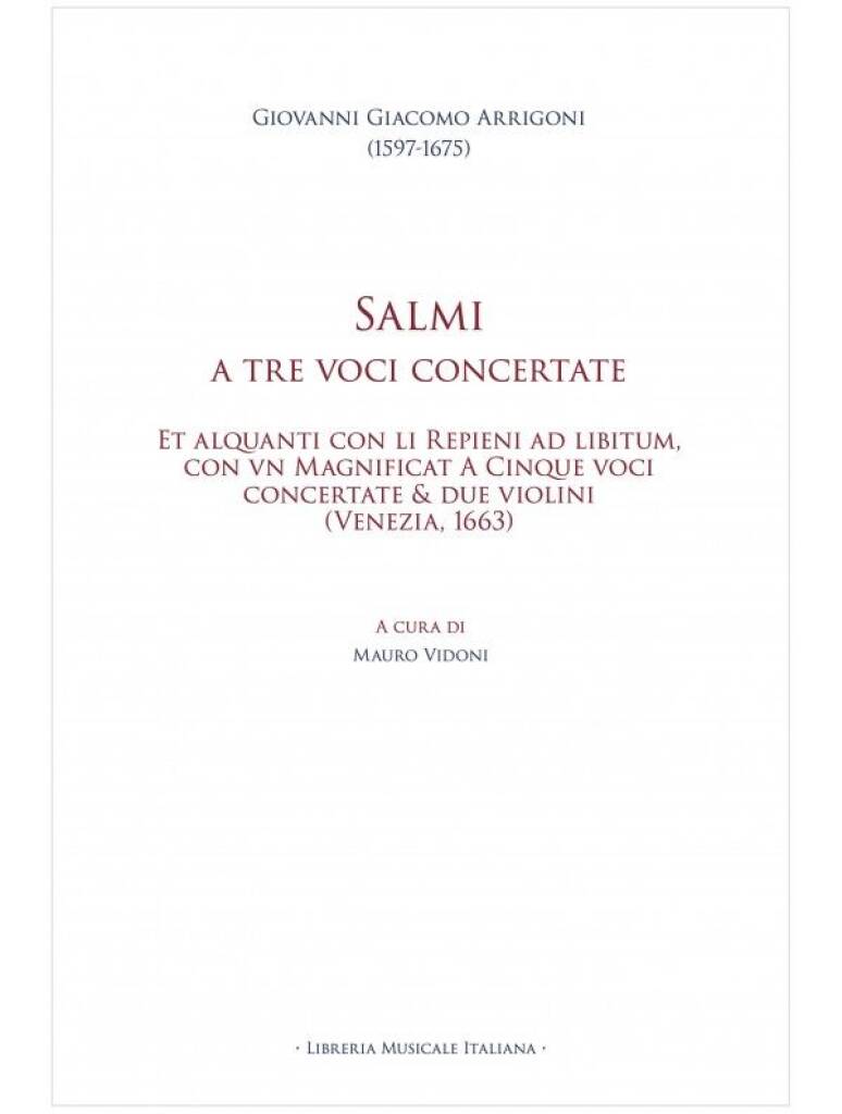 Salmi a Tre Voci Concertate